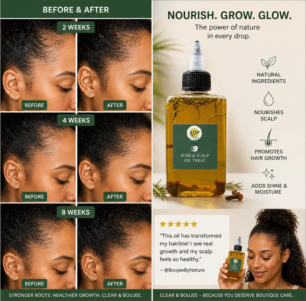 9 Hair & Scalp Oil Treat