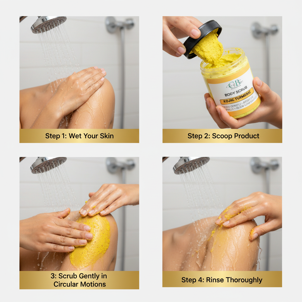Body Scrub - Kojic Turmeric